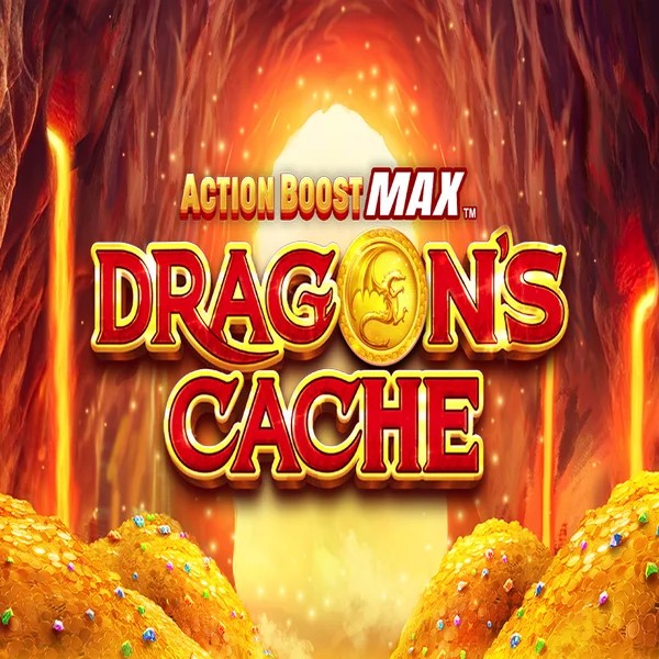 Action Boost Max Dragon's Cache logo by SpinPlay Games Granawin Casino