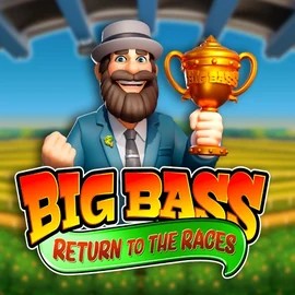 Big Bass Return to the Races logo – Slots by Pragmatic Play at Granawin Casino