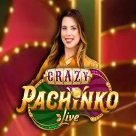 Live Casino logo of Crazy Pachinko from Evolution at Granawin Casino