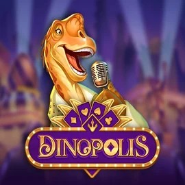 Dinopolis online game logo by Push Gaming on granawincasinoo.com