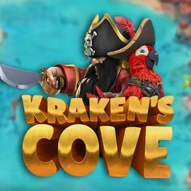 Krakens Cove online game logo by Relax Gaming on granawincasinoo.com
