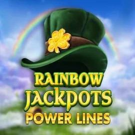 Official Jackpots logo: Rainbow Jackpots Power Lines by Red Tiger Gaming at Granawin Casino