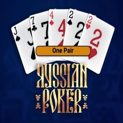 Russian Poker online game logo by OneTouch Games on granawincasinoo.com