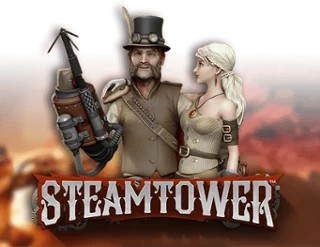 Slots logo of Steam Tower Slot from NetEnt at Granawin Casino