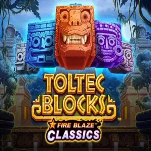 Fire Blaze: Toltec Blocks casino game by Rarestone Gaming – featured logo at Granawin Casino